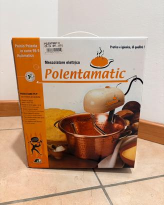 Polentamatic - paiolo in rame elettrico