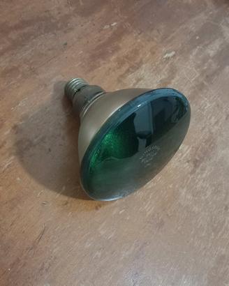 Lampadina vintage Tungsram Spot Verde