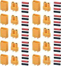 10 Paia Connettori XT30 Maschio Femmina Batterie
