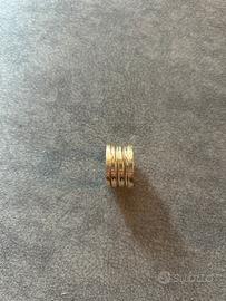 Anello modello Bulgari oro giallo 14 carati misura