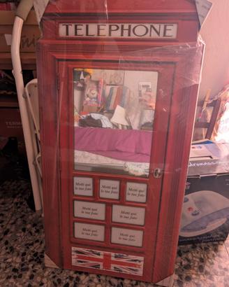 Specchiera porta foto “Cabina Telefonica Londinese