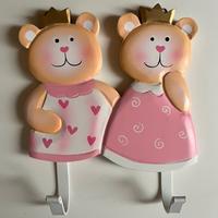 Gancio da parete decoratico con orsetto