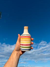 Dispenser olio bottiglia di ceramica fatta a mano
