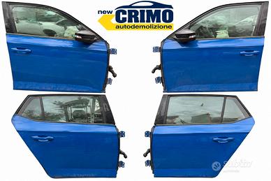 PORTE SKODA FABIA III 6V 2019 ANTERIORI POSTERIORI