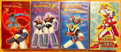 VHS Go Nagai Goldrake Devilman Mazinga Getta Robot