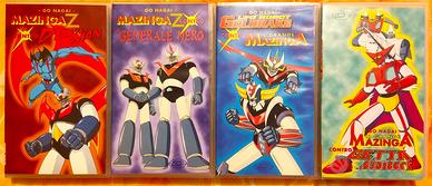 VHS Go Nagai Goldrake Devilman Mazinga Getta Robot