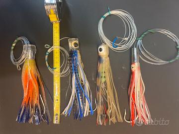 4 ARTIFICIALI BIG GAME Magic Tuna+Soft HandUSA