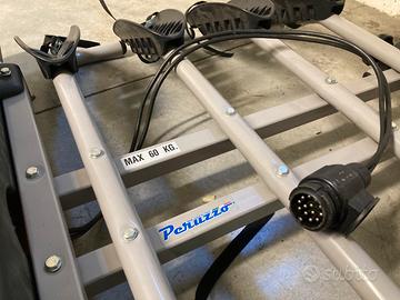 Portabici gancio traino Peruzzo