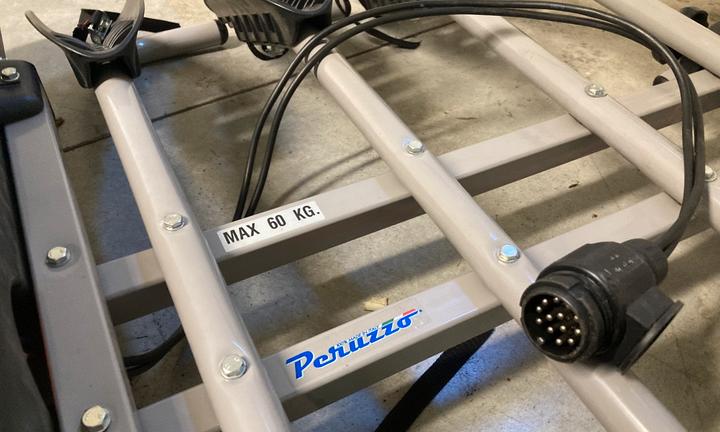 Portabici gancio traino Peruzzo