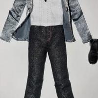 Barbie Ken Fashionistas abito da sera con fiori