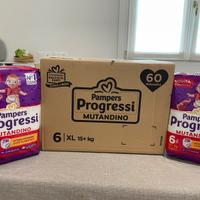 Pampers Progressi Mutandino  taglia 6
