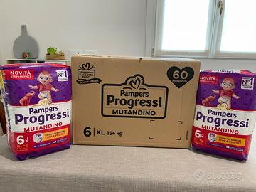 Pampers Progressi Mutandino  taglia 6