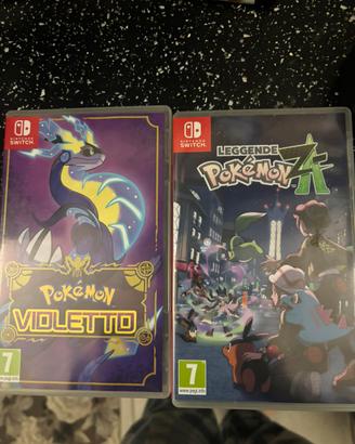 Nintendo swich oled con 2 giochi e scatole