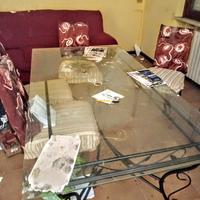 tavolo di cristallo usato 