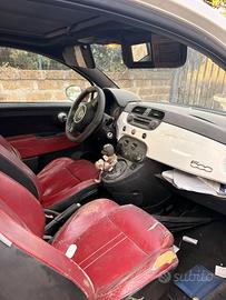 FIAT 500 ABARTH – 2008 – BIANCA - INCIDENTATA