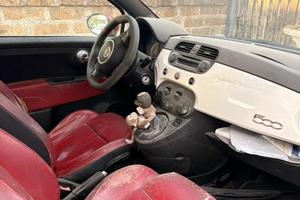 FIAT 500 ABARTH – 2008 – BIANCA - INCIDENTATA
