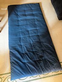 Futon blu scuro pari al nuovo