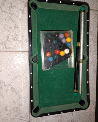 mini tavolo da biliardo 