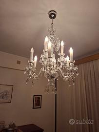 lampadario di boemia