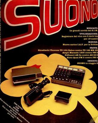 rivista SUONO numero 115 settembre 1982