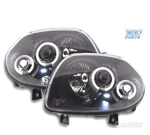 FARI PER RENAULT CLIO 98-01 ANGEL EYES FONDO NERO