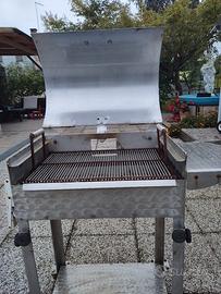 Barbecue inox 55x35