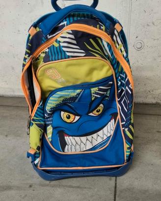 Zaino scuola con trolley