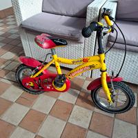 bicicletta bambino con rotelle