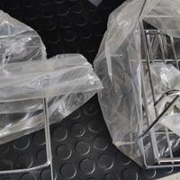 Supporti per cucina, inox mai usati.