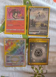 Carte Pokemon V,  Ex e rare