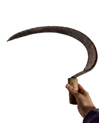 Falce falcetto antico forgiato a mano