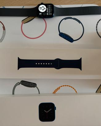 Apple Watch Series 6, 44 mm, alluminio blu, GP