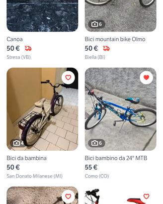 bici ruota 24