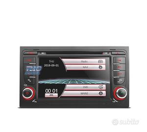 NAVIGATORE RADIO 7" PER AUDI A4 B6 B7 00-07 USB G