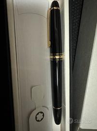 Penna stilografica MONTBLANC placcata oro