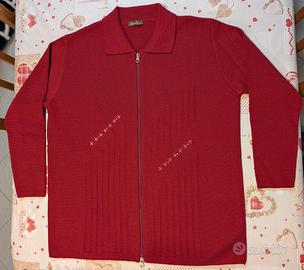 Coppia cardigan e maglia in lana merinos taglia L