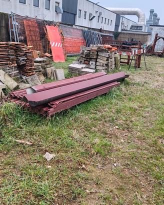 lastre di copertura con prese di canali è scosalin