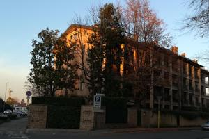 Bilocale con giardino con box doppio
