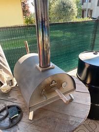 Forno pizza a pellet