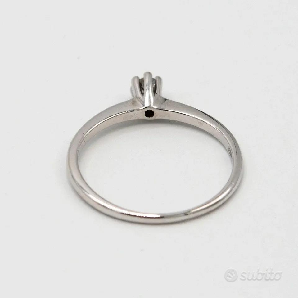 Subito Gulino 1881 Anello G U L V I N oro bianco 18kt