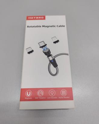 Cavo magnetico ricarica dati smartphone