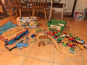 Trenini e binari Thomas Brio