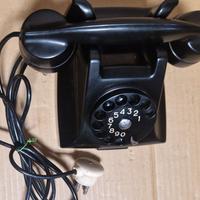 vintage telefono a disco Fatme Roma in Bachelite