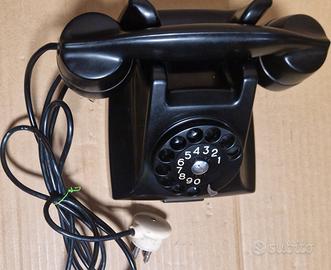 vintage telefono a disco Fatme Roma in Bachelite