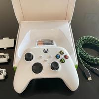 Controller xbox bianco nuovo + 2 batterie