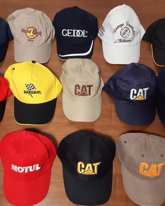 Collezione cappellini CAT / BMW / MOTUL / BARDAHL