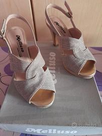 Sandalo melluso donna