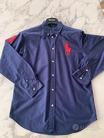 Camicia Blu Ralph Lauren
