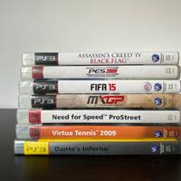 7 giochi PS3.