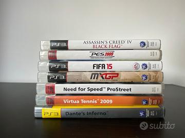 7 giochi PS3.